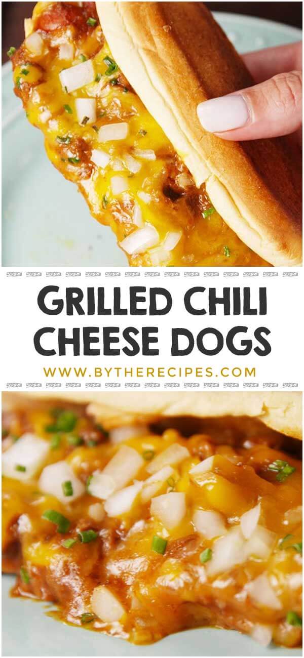 Grilled Chili Cheese Dogs – WatchMyRecipe.com