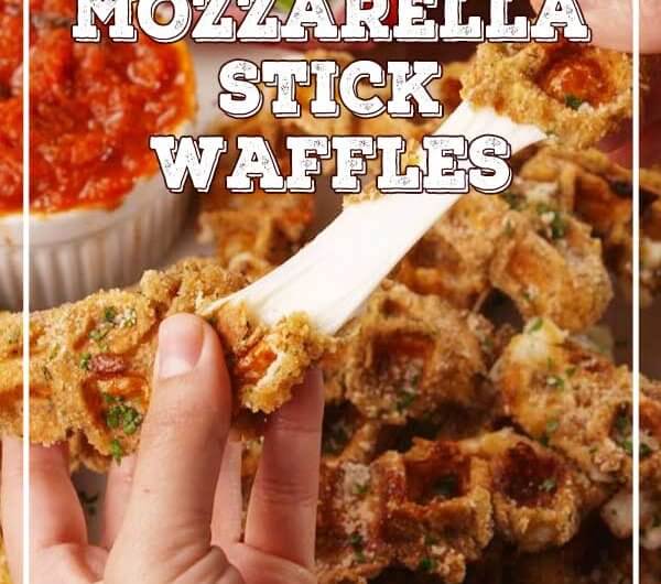 Mozzarella Stick Waffles