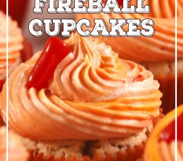 Fireball Cupcakes