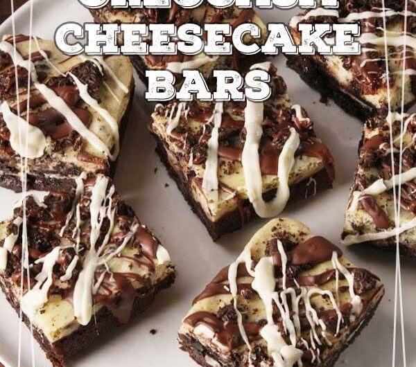 Oreogasm Cheesecake Bars